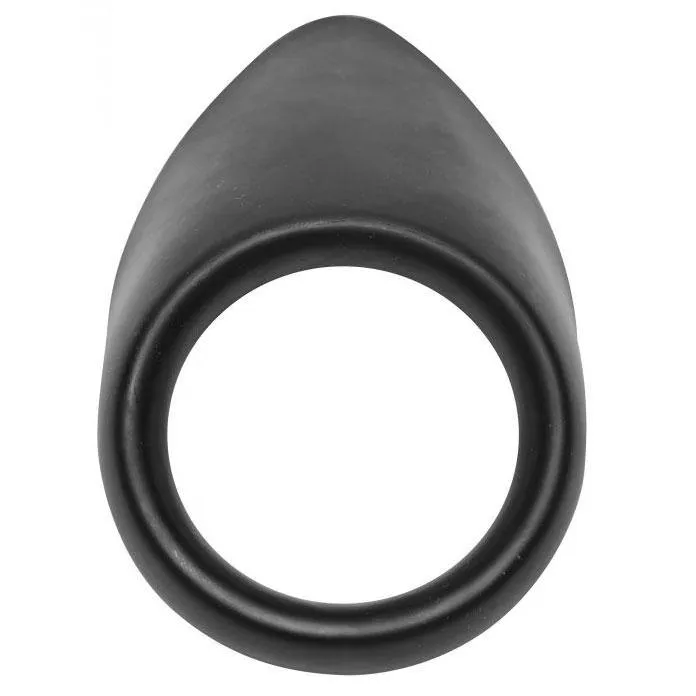 Male Sex Toys Master Series Taint Teaser Silicone Cock Ring And Taint Stimulator 2 Inch