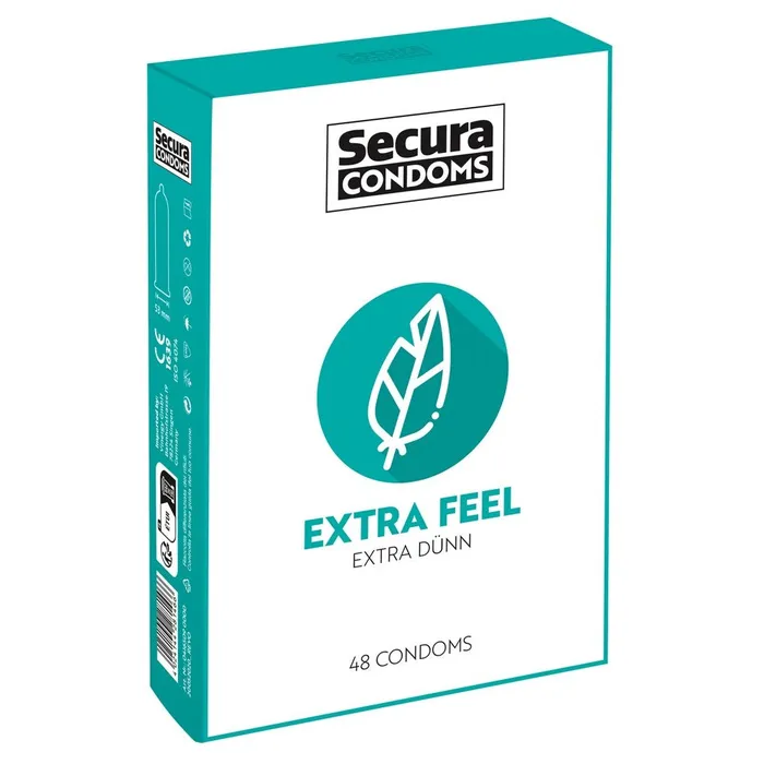 Male Sex Toys Secura Kondome Secura Condoms 48 Pack Extra Feel