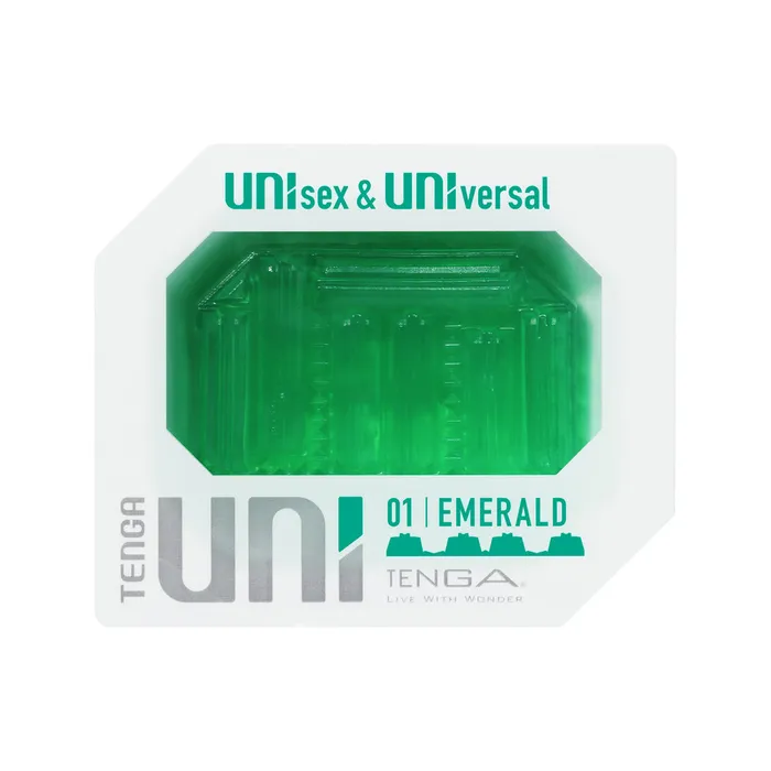 Male Sex Toys Tenga UNI Emerald Sleeve Masturbator Tenga