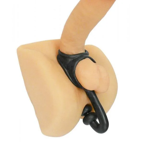 Male Sex Toys The Tower Cock Ring Erection Enhancer And Butt Plug Master Series