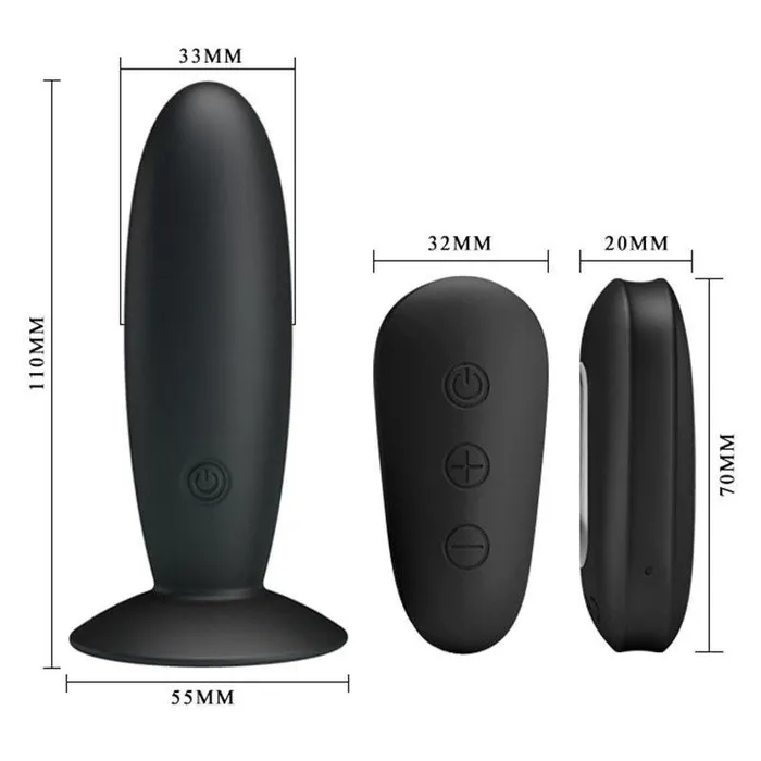 Male Sex Toys Various Toy Brands Mr Play Remote Control Vibrating Anal Plug