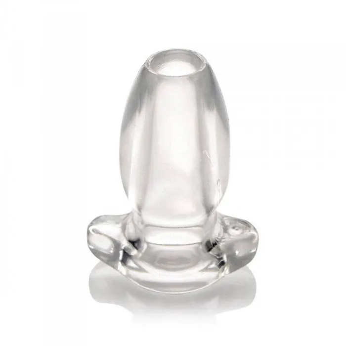 Master Series Peephole Hollow Anal Plug XR Brands Male Sex Toys