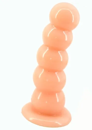 My Tiny Hole Giant Anal Beads with Suction Cup Male Sex Toys