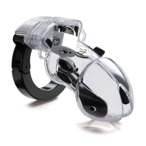 MyStim Male Sex Toys MyStim Pubic Enemy No 1 EStim Chastity Cock Cage