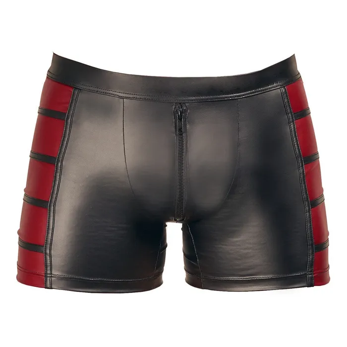 NEK Anal NEK Matte Look Pants In Black and Red Size XXL