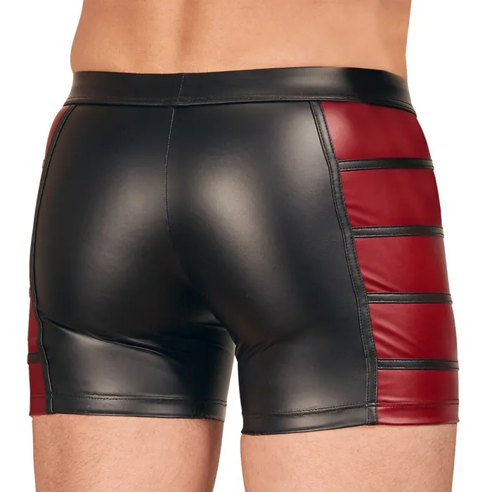 NEK Anal NEK Matte Look Pants In Black and Red Size XXL