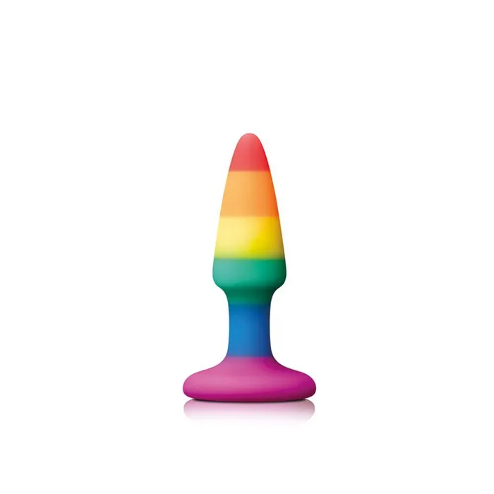 NS Novelties Anal Pride Pleasure Plug Rainbow Mini