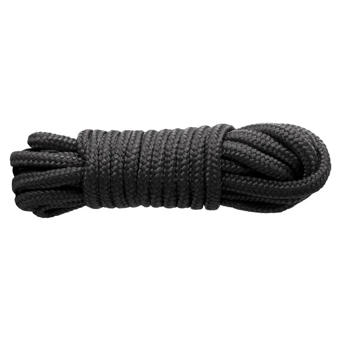 NS Novelties Anal Sinful 25 Foot Nylon Rope Black