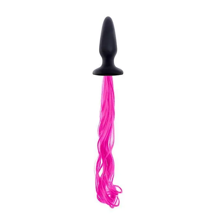 NS Novelties Anal Unicorn Tails Butt Plug Pink