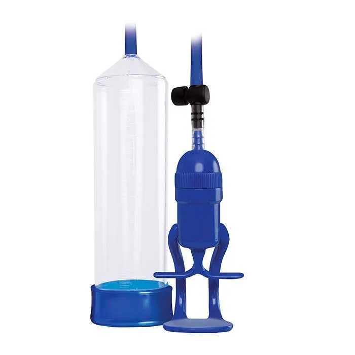 NS Novelties Male Sex Toys Renegade Bolero Penis Pump Blue