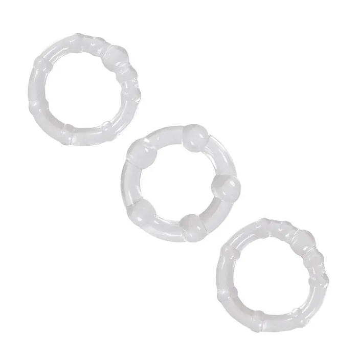 NS Novelties Renegade Intensity Rings Cockrings Clear NS Novelties Anal