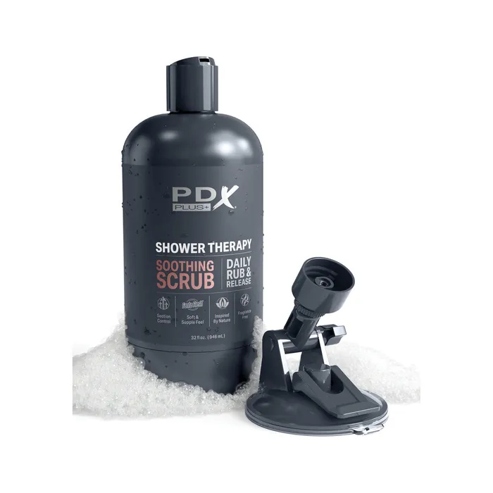 PipeDream Male Sex Toys PDX Discreet Shower Soothing Scrub Masturbator