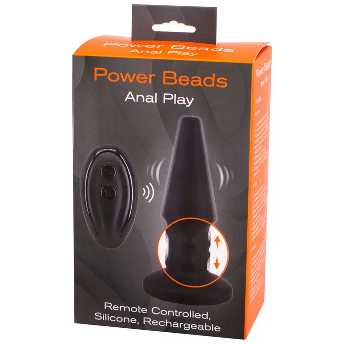 Power Beads Anal Play Rimming And Vibrating Butt Plug Seven Creations Anal