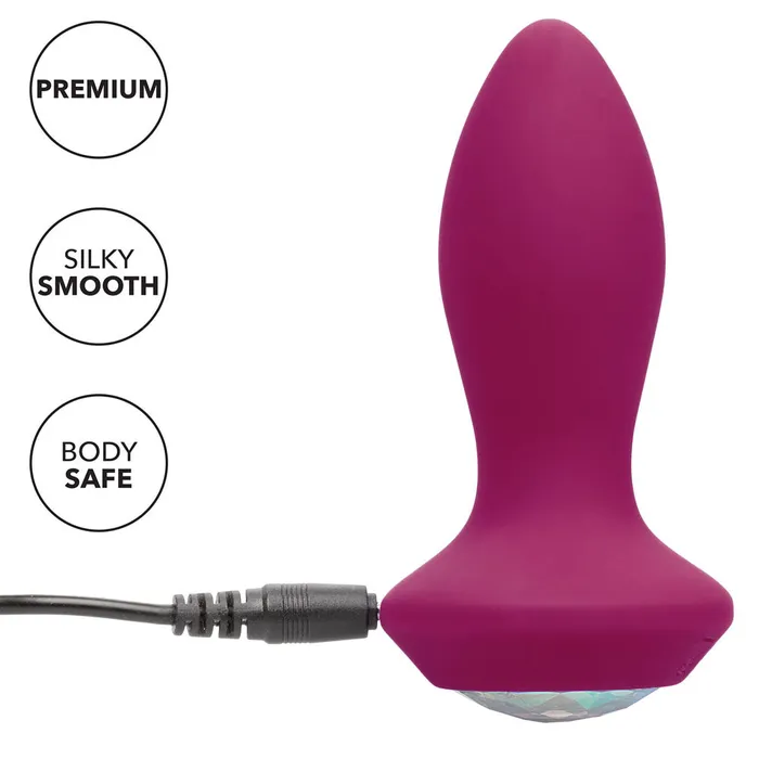 Power Gem Butt Plug Vibrating Crystal Probe PETITE So Luxe Anal