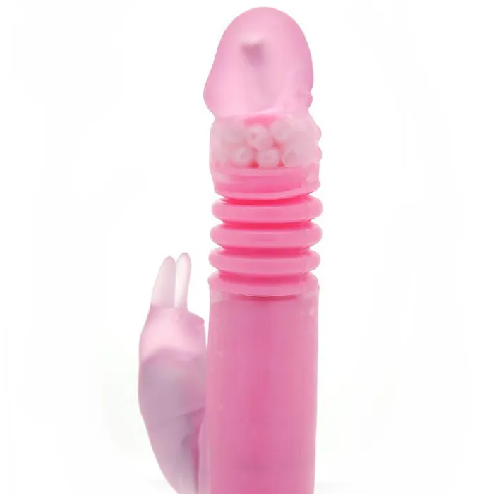 Remote Control Thrusting Rabbit Pearl Vibrator PipeDream Female Sex Toys