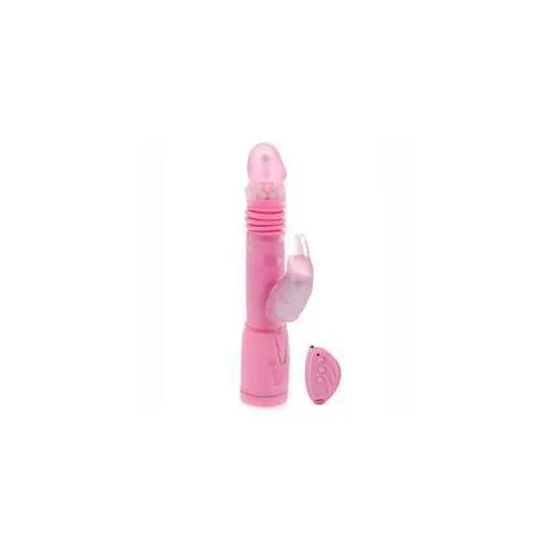 Remote Control Thrusting Rabbit Pearl Vibrator PipeDream Female Sex Toys