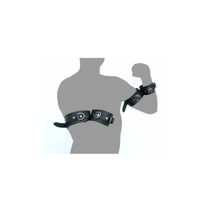 Restraints The Red The Red Arm To Forearm Leather Shackles Restraints The Red The Red Arm To Forearm Leather Shackles