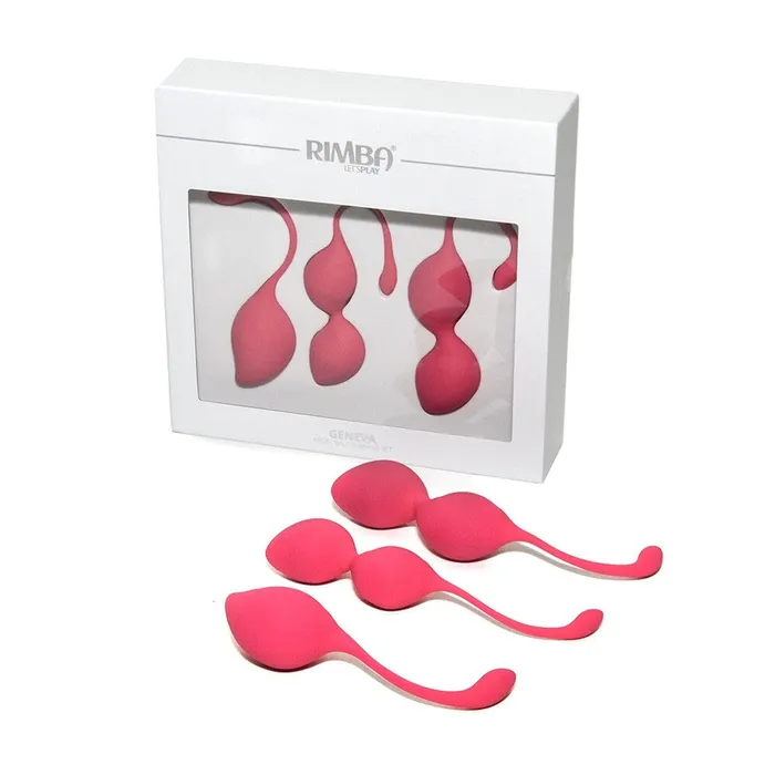 Rimba Rimba Geneva Kegal Ball Training Set Pink Anal