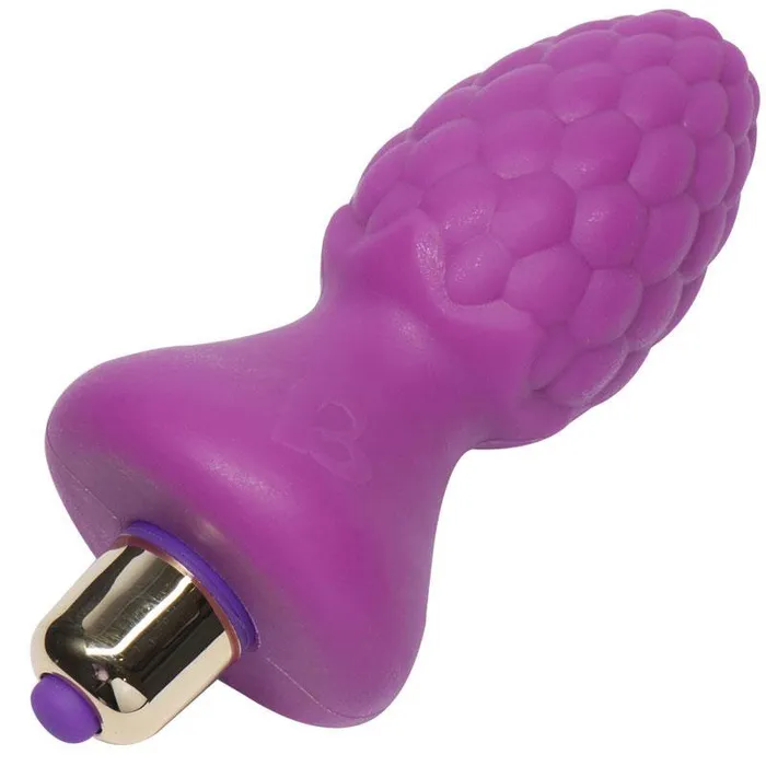 Rocks Off Ltd Anal Rocks Off 7 Speed AssBerries Raspberry Butt Plug