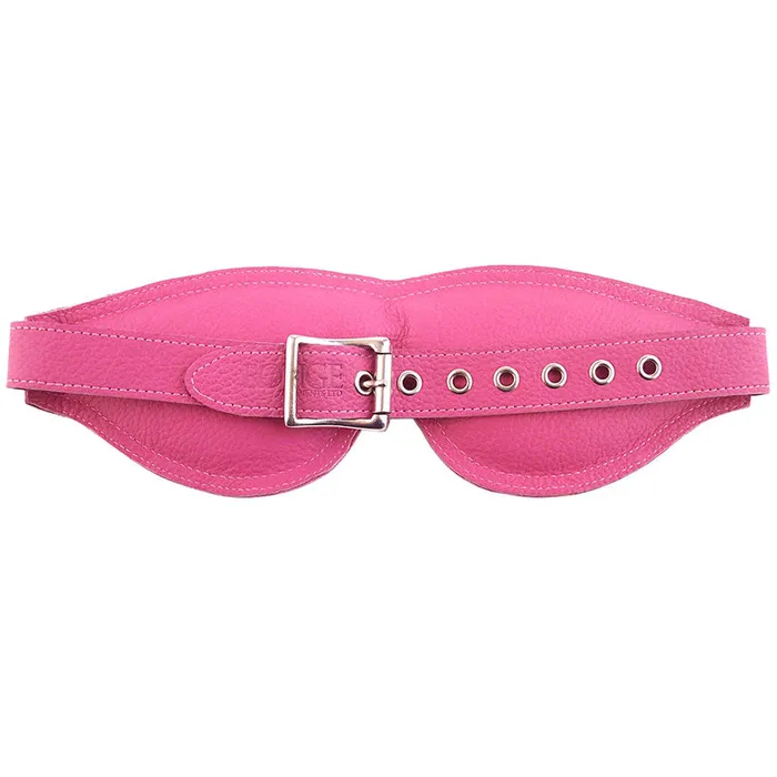 Rouge Garments Large Pink Padded Blindfold So Luxe Vibrators