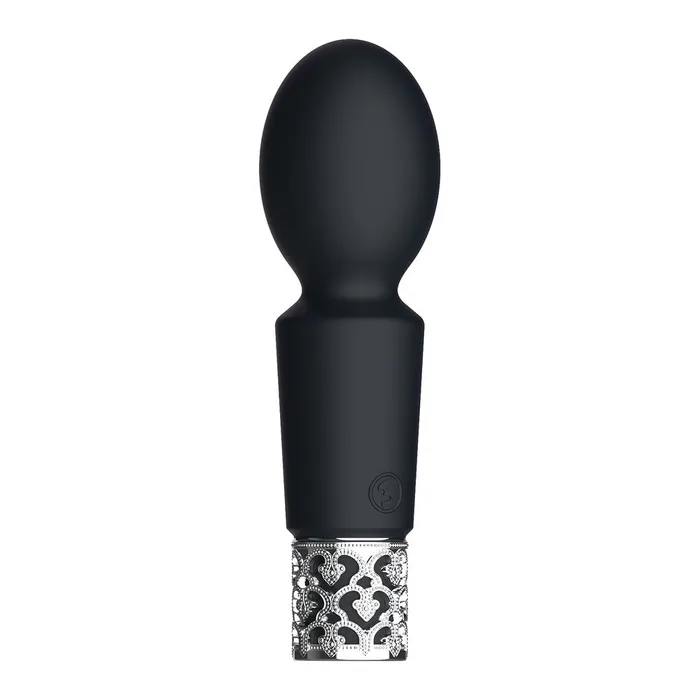 Royal Gems Brilliant Rechargeable Bullet Black Shots Toys Female Sex Toys