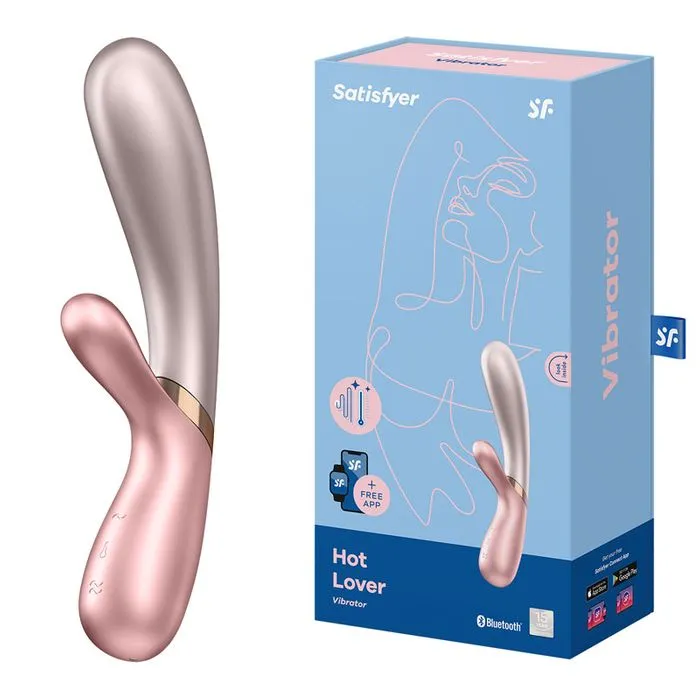 Satisfyer Hot Lover App Controlled PinkDark Pink Satisfyer Vibrators