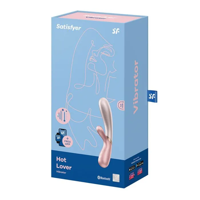 Satisfyer Hot Lover App Controlled PinkDark Pink Satisfyer Vibrators Satisfyer Hot Lover App Controlled PinkDark Pink Satisfyer Vibrators