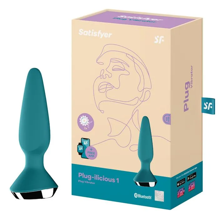 Satisfyer Plugilicious Teal Satisfyer Anal