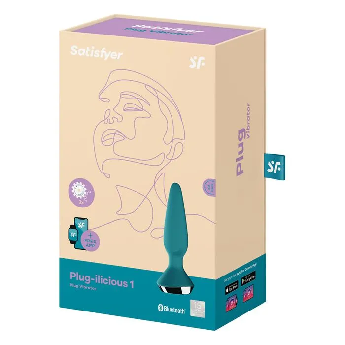 Satisfyer Plugilicious Teal Satisfyer Anal