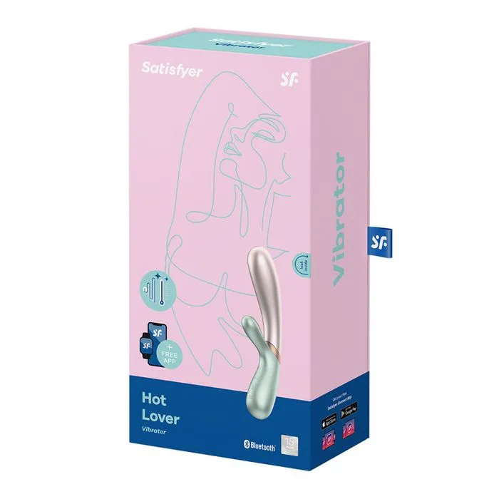 Satisfyer Vibrators Satisfyer Hot Lover App Controlled GreenPink Satisfyer Vibrators Satisfyer Hot Lover App Controlled GreenPink