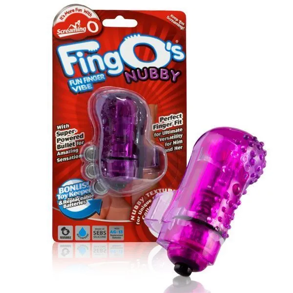 Screaming O Female Sex Toys Screaming O FingO Vibrating Finger Massager