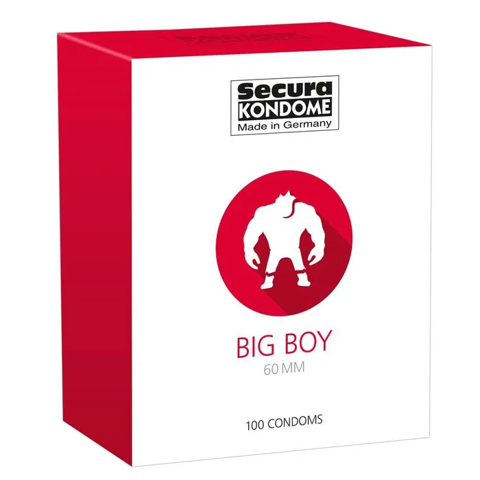 Secura Kondome Dildos Secura Kondome Big Boy 60MM x100 Condoms