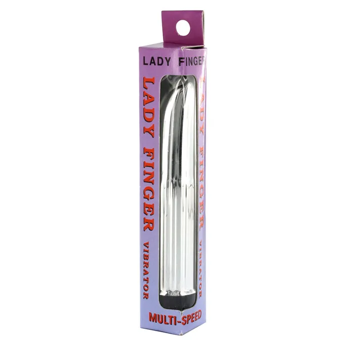 Seven Creations Female Sex Toys Lady Finger Mini Vibrator Silver