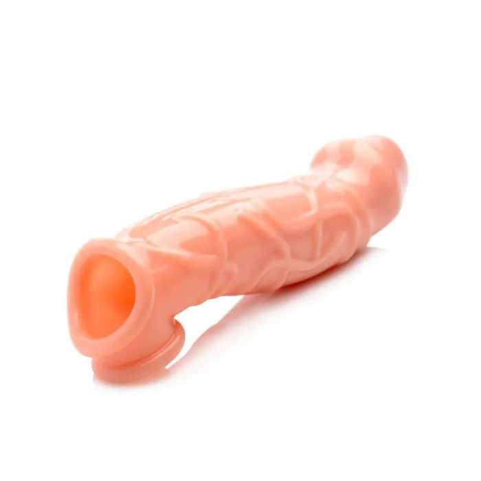 Size Matters 2 Inch Flesh Penis Extender Sleeve Size Matters Male Sex Toys