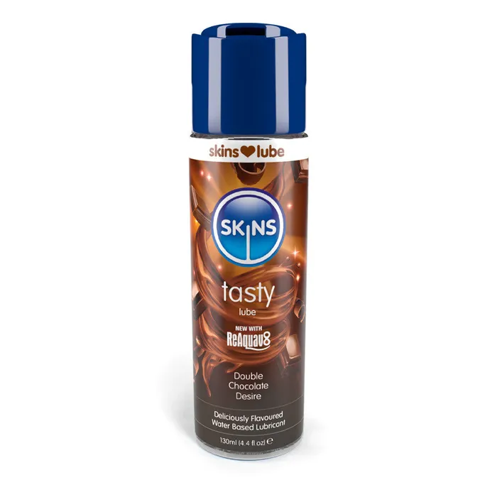 Skins Condoms Skins Double Chocolate Desire Waterbased Lubricant 130ml Vibrators Skins Condoms Skins Double Chocolate Desire Waterbased Lubricant 130ml Vibrators