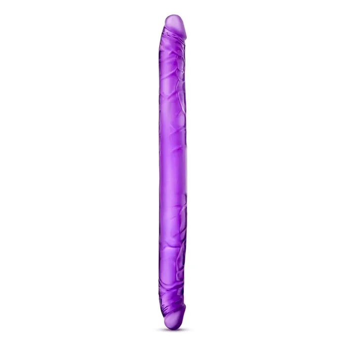 So Luxe B Yours 16 Inch Purple Double Dildo Dildos