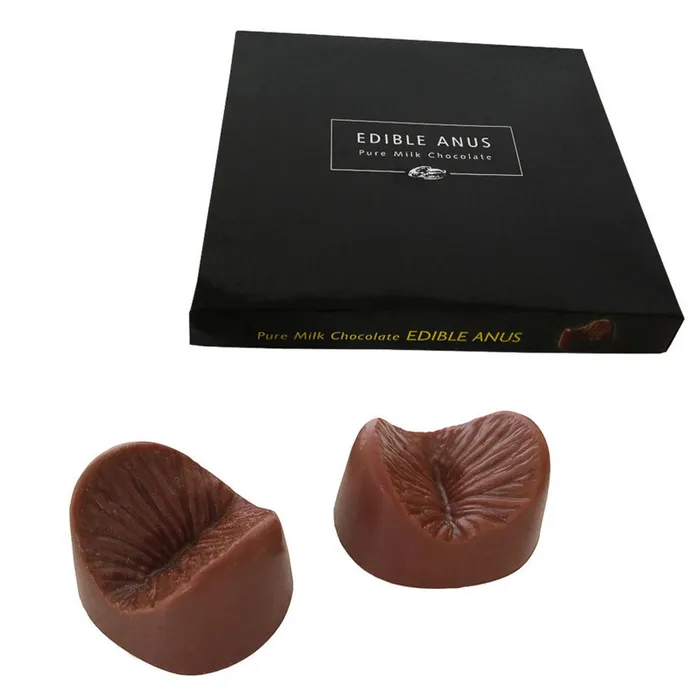 So Luxe Edible Anus Chocolates Vibrators