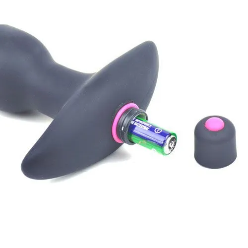 So Luxe Female Sex Toys Silicone Butt Plug With Vibrating Bullet