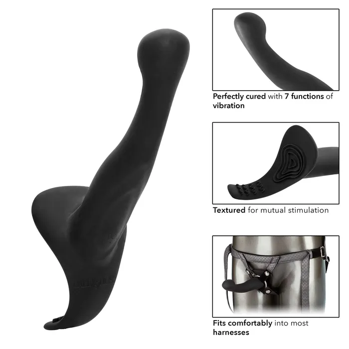 So Luxe The Royal Vibrating Set Crotchless Strap On Plus Vibrating Probe Female Sex Toys