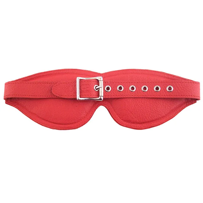 So Luxe Vibrators Rouge Garments Large Red Padded Blindfold