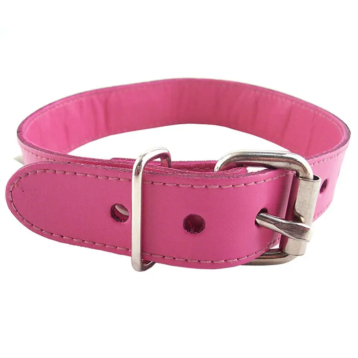 So Luxe Vibrators Rouge Garments Pink Studded ORing Studded Collar