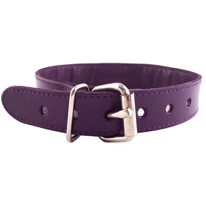 So Luxe Vibrators Rouge Garments Purple Studded ORing Studded Collar
