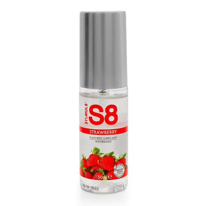 Stimul8 Vibrators S8 Strawberry Flavored Lube 50ml