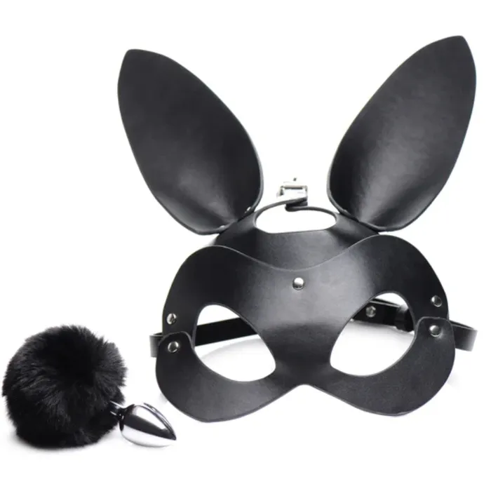 Tailz Bunny Mask With Plug Tailz Female Sex Toys