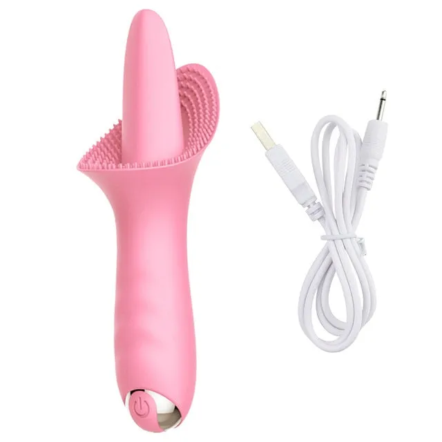 The Tickler 10 Pattern Vibrating Clit Tickler My Tiny Hole Female Sex Toys