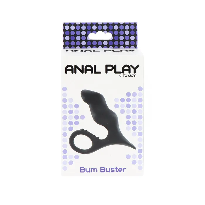 Toy Joy Sex Toys ToyJoy Anal Play Bum Buster Prostate Massager Black Anal