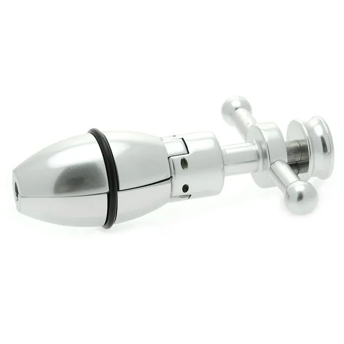 Trillium Steel Locking Anal Plug Master Series Male Sex Toys