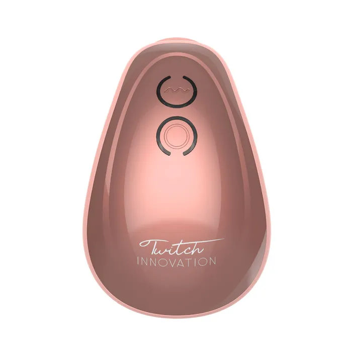 Twitch Rose Gold Hands Free Suction And Vibration Toy So Luxe Vibrators