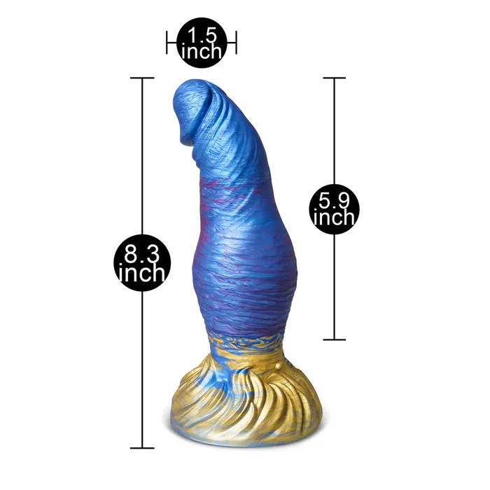 Various Toy Brands Female Sex Toys Alien Dildo with Suction Cup Type I