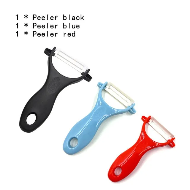 Vegetable Fruit Potato Peeler Cutter Household Ceramic Gadget Peeling Portable Home Kitchen Tools Accessories 1375cm 1pcs DB Global Surplus Female Sex Toys